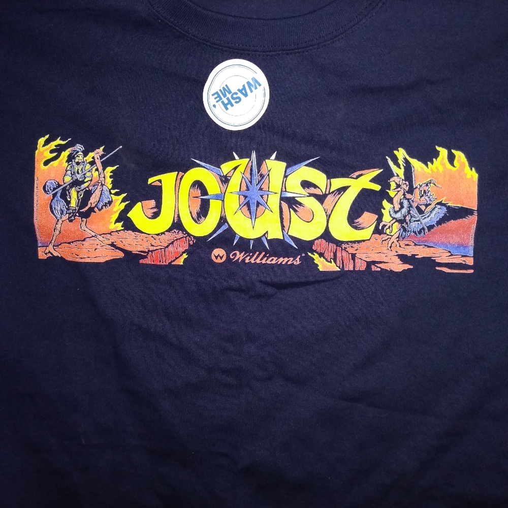 Joust / Williams video game shirt.